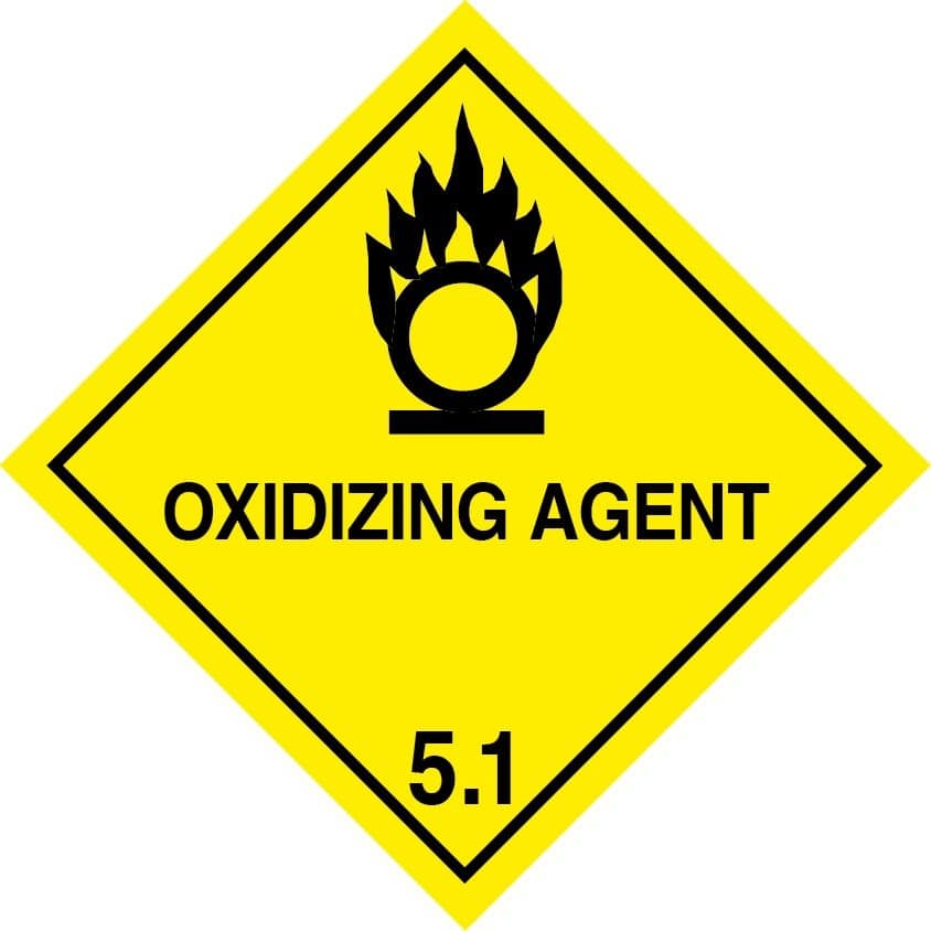 Class 5 - Oxidizing Substances