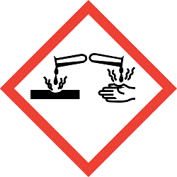 Corrosive symbol